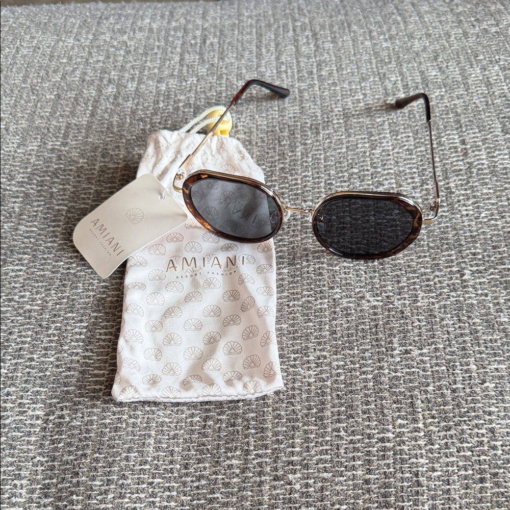 Women's Brown Sunglasses Amiani